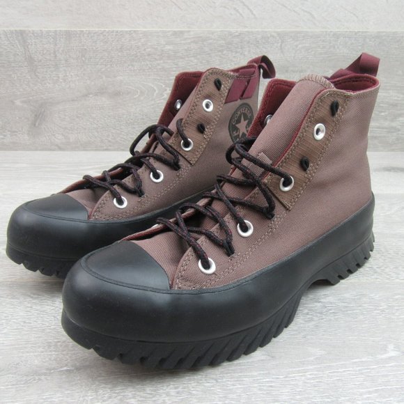 Converse Chuck Taylor All Star Lugged 2.0 HI Womens Size 9 Bordeaux NEW - Picture 5 of 15